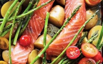 Recipe: East Sheet Pan Salmon & Veggies